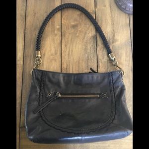 The Sak handbag purse hobo black medium size